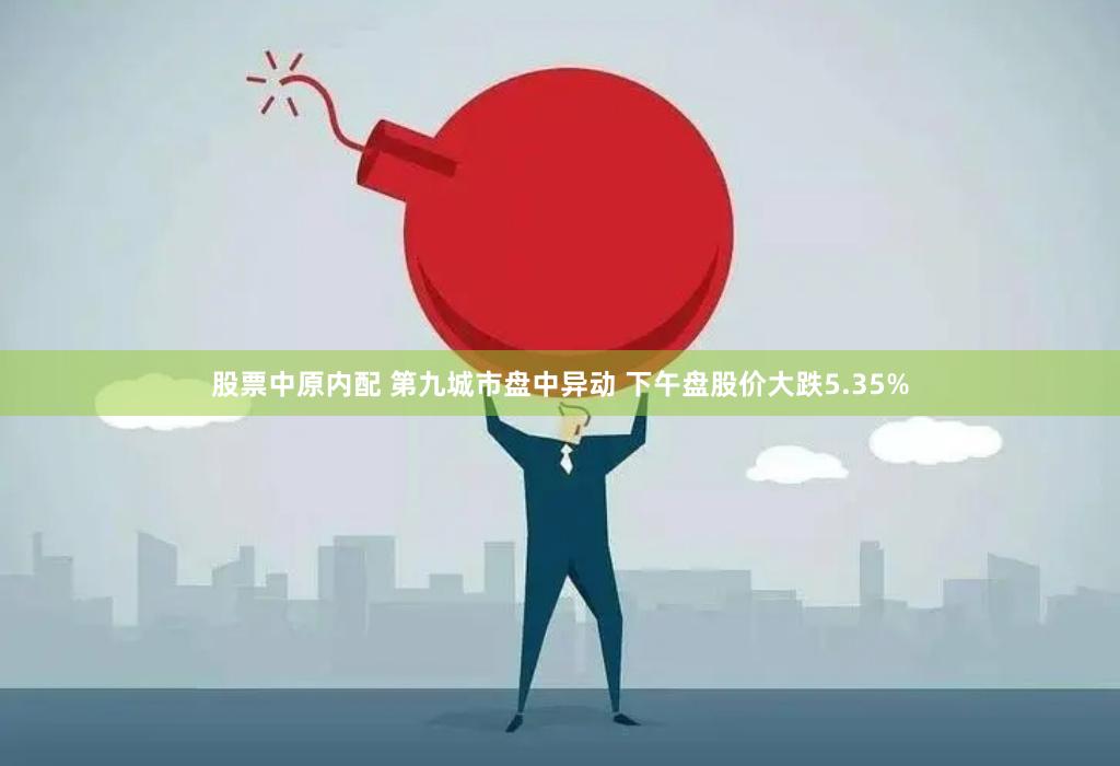 股票中原内配 第九城市盘中异动 下午盘股价大跌5.35%