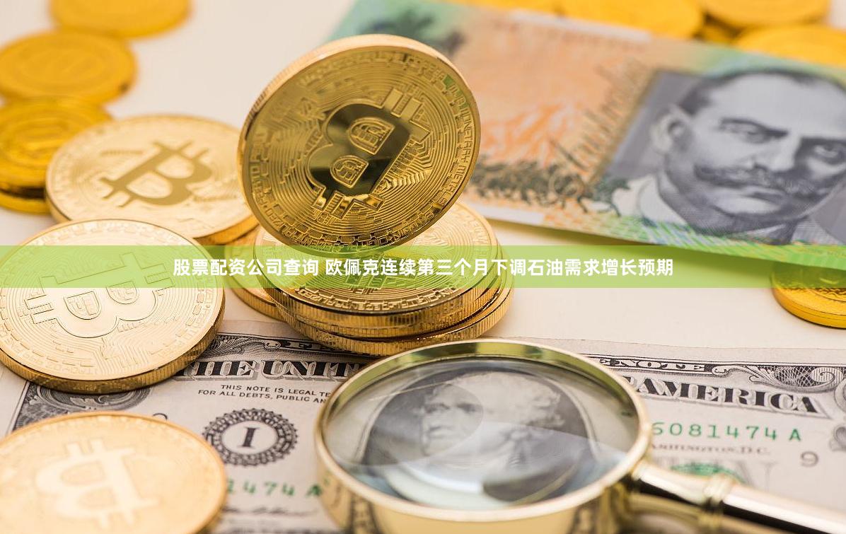 股票配资公司查询 欧佩克连续第三个月下调石油需求增长预期